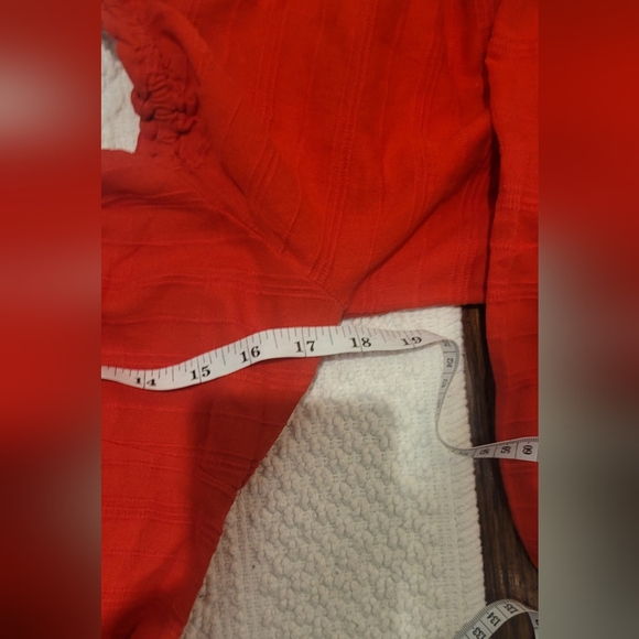 Free People Red Dress with Flower/Rose - Picture 10 of 15